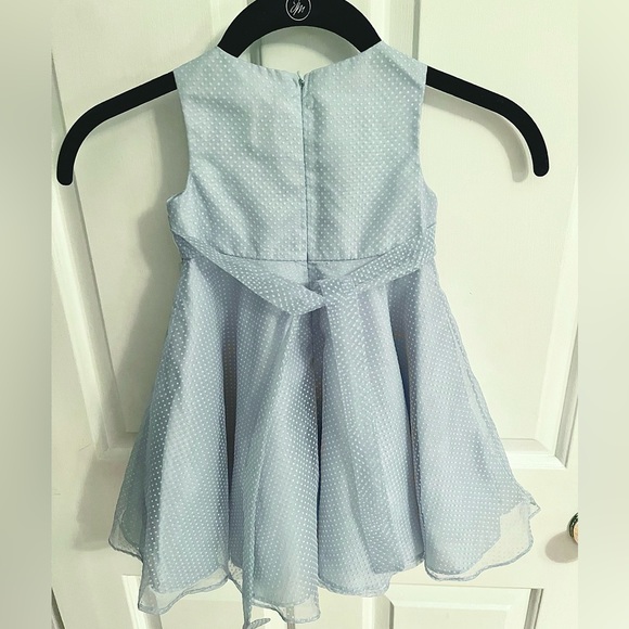 Good lad of Philadelphia pale blue party dress 12 months - Picture 5 of 5